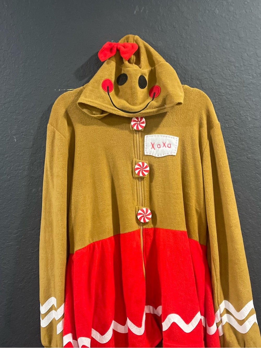 Gingerbread Hooded Cape Costume by